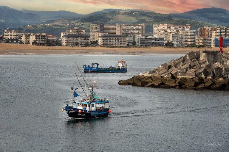 Qué actividades y lugares de interés ofrece el puerto de Laredo en Cantabria 6 puerto de laredo con barcos y paisaje