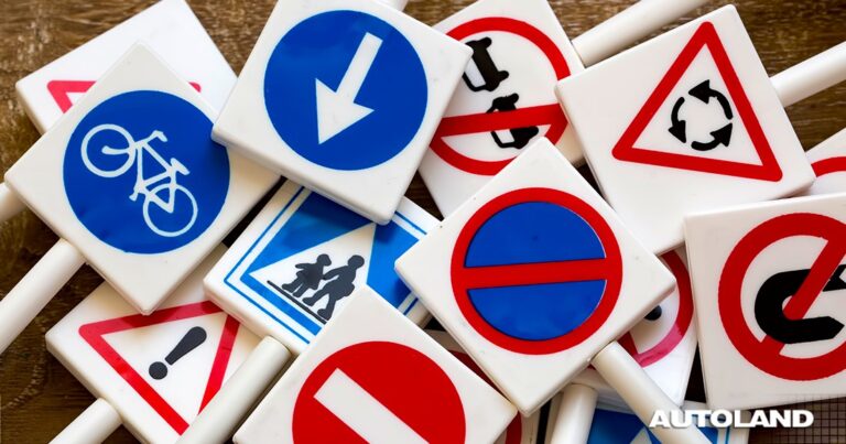 senal de trafico con interpretacion visual