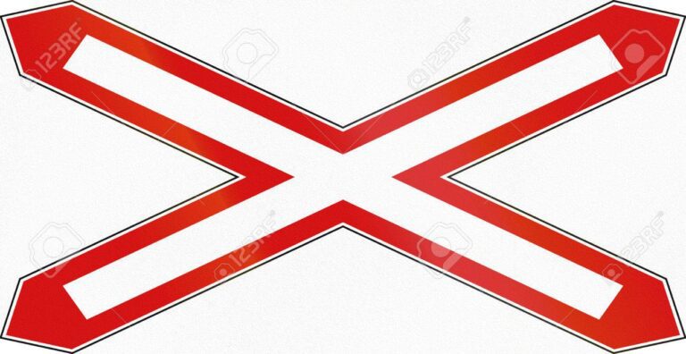 senal de transito cruz de san andres