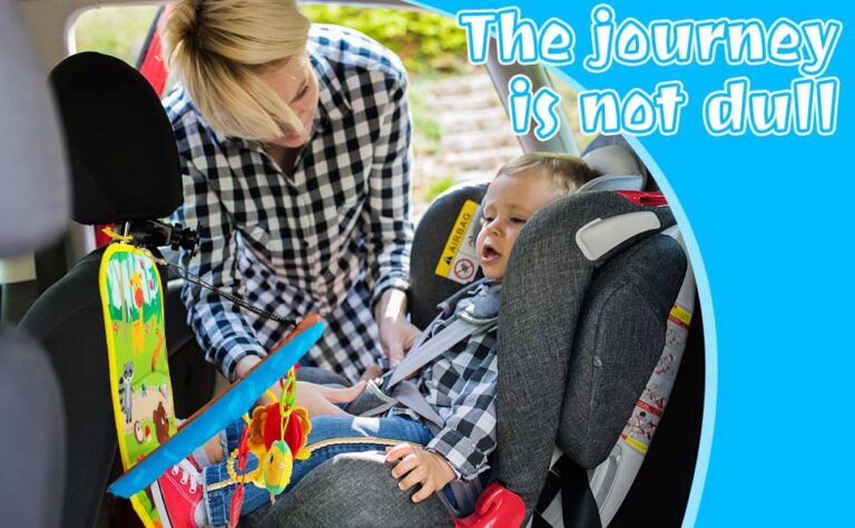 sillas de auto coloridas para ninos