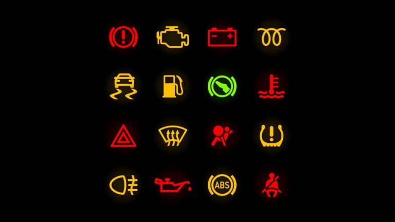 simbolos del tablero de un automovil 1