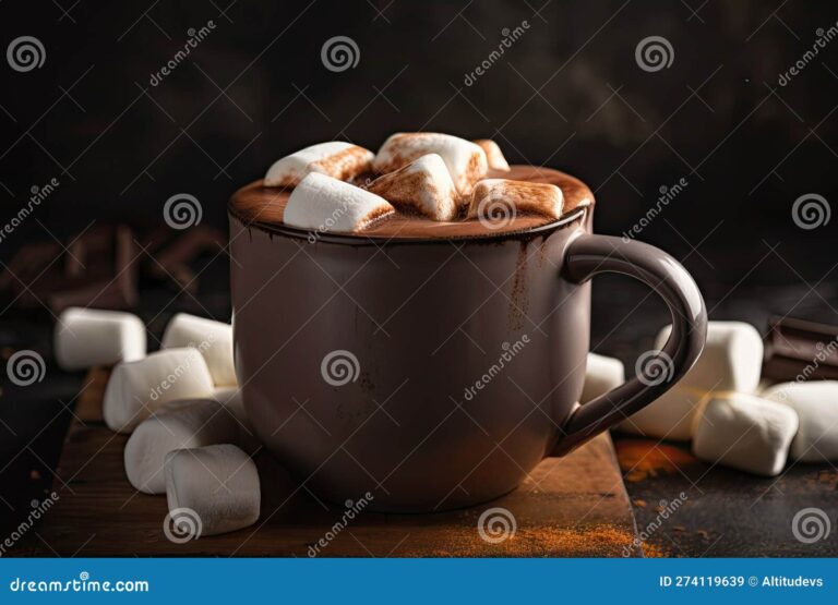 Cuáles son las mejores bebidas para combatir el frÃo en invierno 6 taza humeante de chocolate caliente