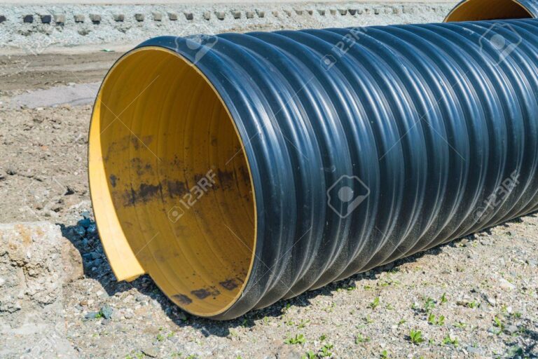 tubos de pvc de grandes diametros en construccion