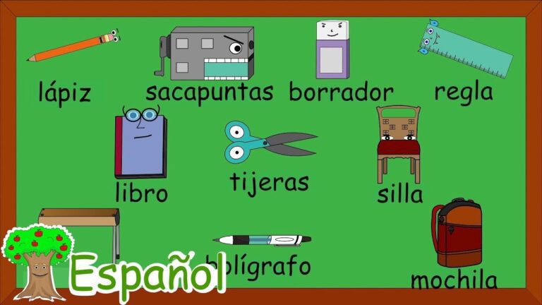 utensilios escolares que comienzan con v