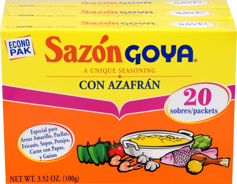 variedad de sobres de condimentos coloridos