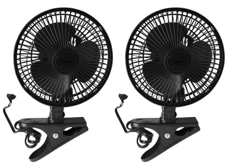 ventilador en funcionamiento con diferentes velocidades