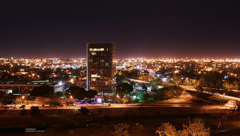 vista panoramica de ciudad victoria historica
