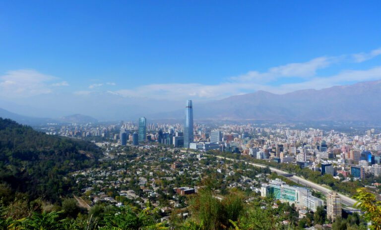 Cómo utilizar Google Maps para explorar Santiago de Chile fácilmente 27 vista panoramica de santiago de chile
